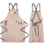 Tablier épais en toile pour barbecue, barman et antifouling
