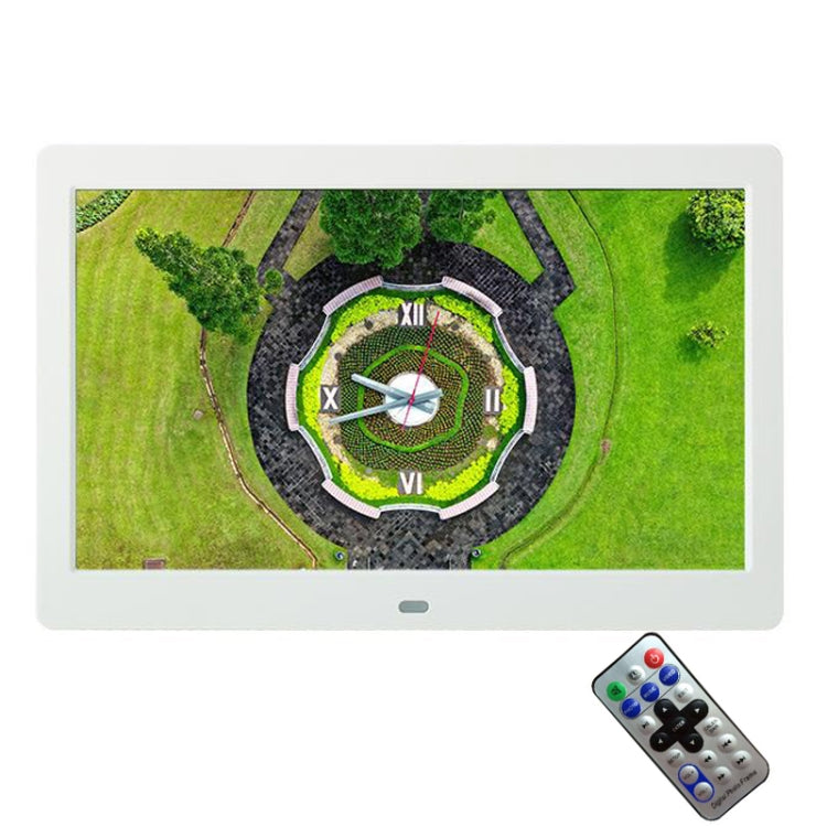 Cadre photo numérique DPF-106 10,1 pouces, machine publicitaire vidéo LED, prise US, EU, UK, AU