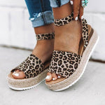 Sandales à plateforme pour femmes avec boucle à un bouton, 35, 36, 37, 38, 39, 40, 41, 42, 43, 44