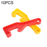 10 PCS Ouvre-seau étanche en ABS Outil clé pour ouvrir couvercle de seau de peinture épaissi, Livraison couleur aléatoire