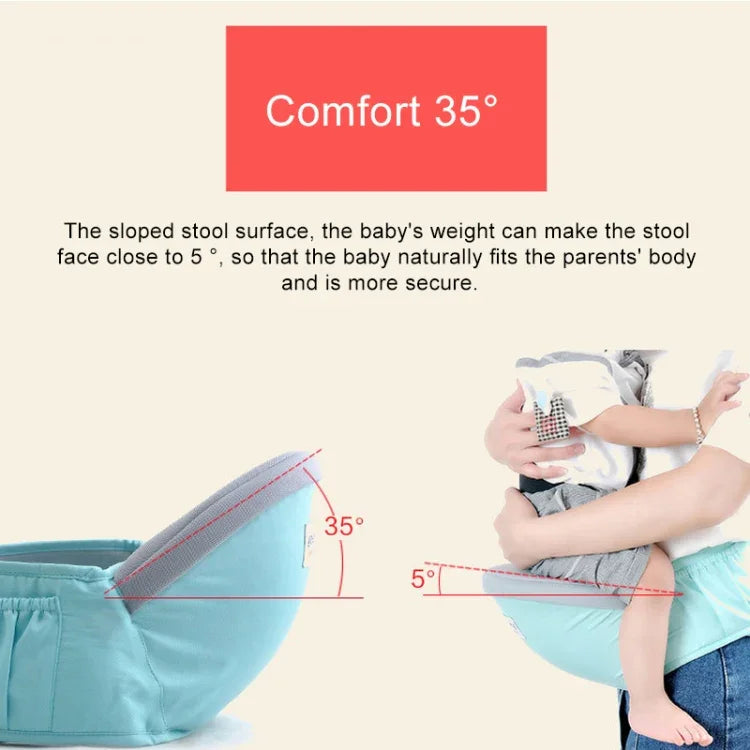 Ceinture porte-bébé Siège de hanche Porte-bébé Écharpe de portage Ceinture de maintien dorsale