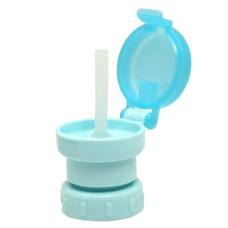 Bouchon de remplacement de paille anti-débordement et anti-écrasement pour bouteilles portables pour enfants, vert, rouge, bleu