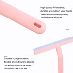 Essuie-glace en plastique souple pour bureau, maison, salle de bain, sol, verre, outil de nettoyage, 5 pièces blanc clair de lune, 5 pièces phosphore, 5 pièces vert minuit, bleu violet