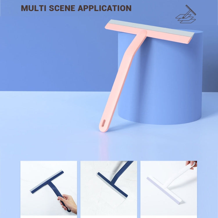 Essuie-glace en plastique souple pour bureau, maison, salle de bain, sol, verre, outil de nettoyage, 5 pièces blanc clair de lune, 5 pièces phosphore, 5 pièces vert minuit, bleu violet
