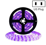 Bande lumineuse LED 2835 SMD UV violet, lampe décorative, étanche 5m, étanche 10m, carte nue 5m, carte nue 10m