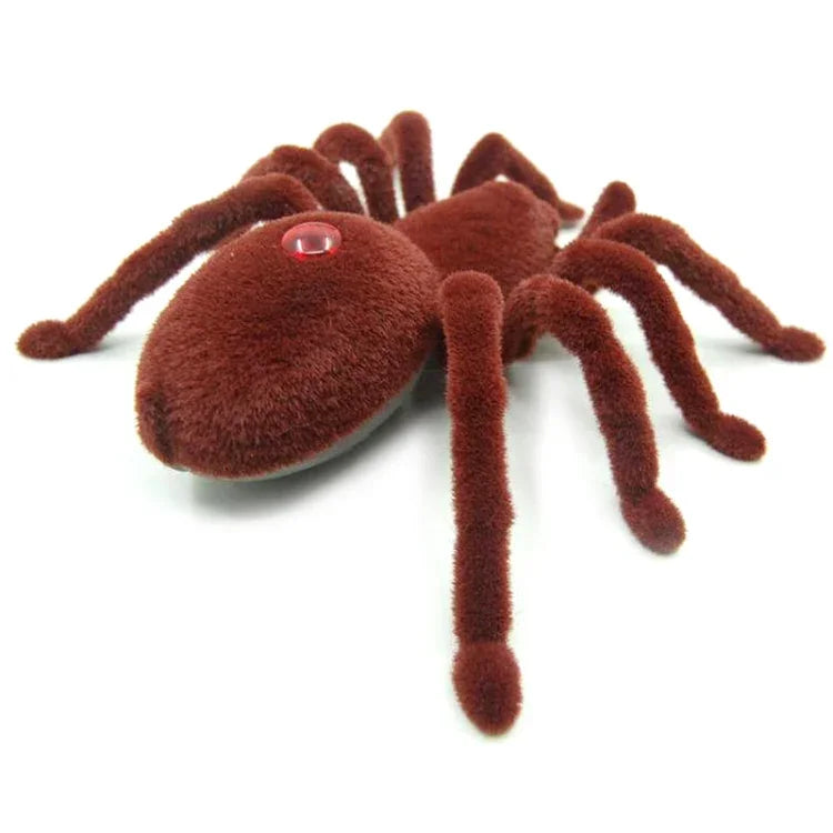 Modèle d'araignée de simulation avec télécommande infrarouge, jouet électrique pour animaux, modèle d'araignée de simulation