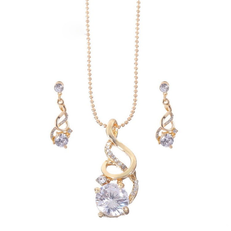 Parures de bijoux en cristal de zircon pour mariage, à la mode pour femme