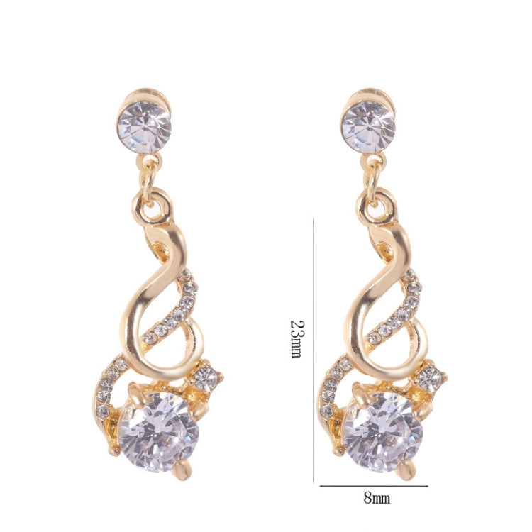 Parures de bijoux en cristal de zircon pour mariage, à la mode pour femme