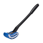 Brosse de toilettes jetable à poils souples sans zone morte, blanche, noire, bleue, verte