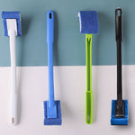 Brosse de toilettes jetable à poils souples sans zone morte, blanche, noire, bleue, verte