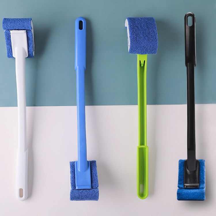 Brosse de toilettes jetable à poils souples sans zone morte, blanche, noire, bleue, verte