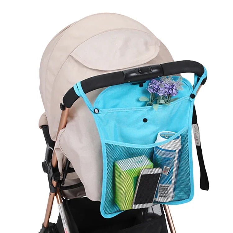 Sac de rangement en filet universel pour poussette de bébé