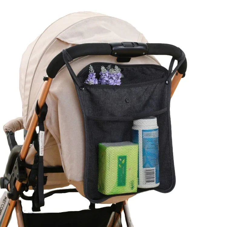 Sac de rangement en filet universel pour poussette de bébé