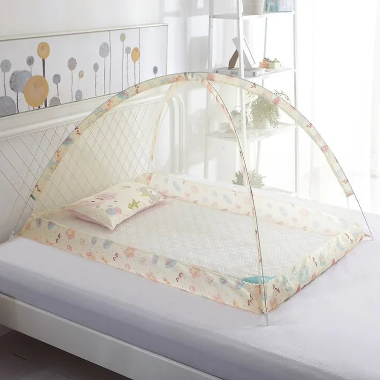 Moustiquaire Dôme pour Bébés et Enfants Printemps et Été Installation Facile