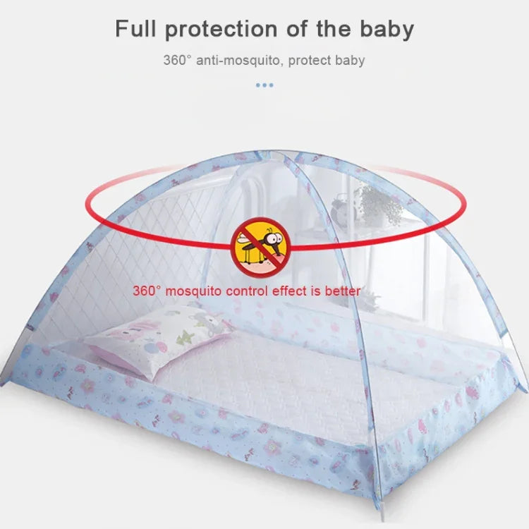 Moustiquaire Dôme pour Bébés et Enfants Printemps et Été Installation Facile