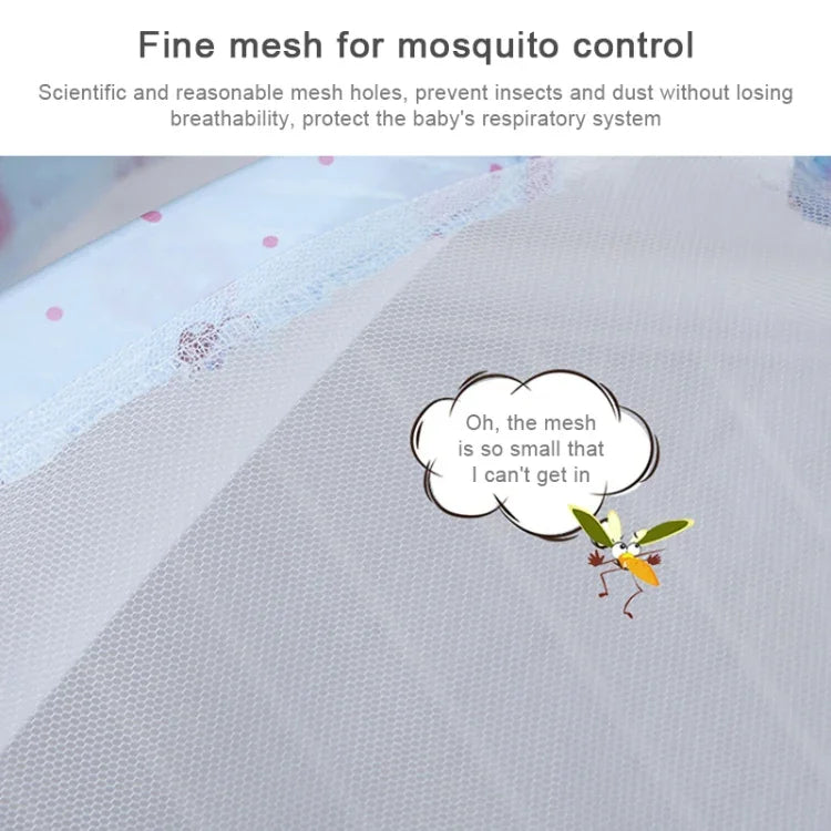 Moustiquaire Dôme pour Bébés et Enfants Printemps et Été Installation Facile
