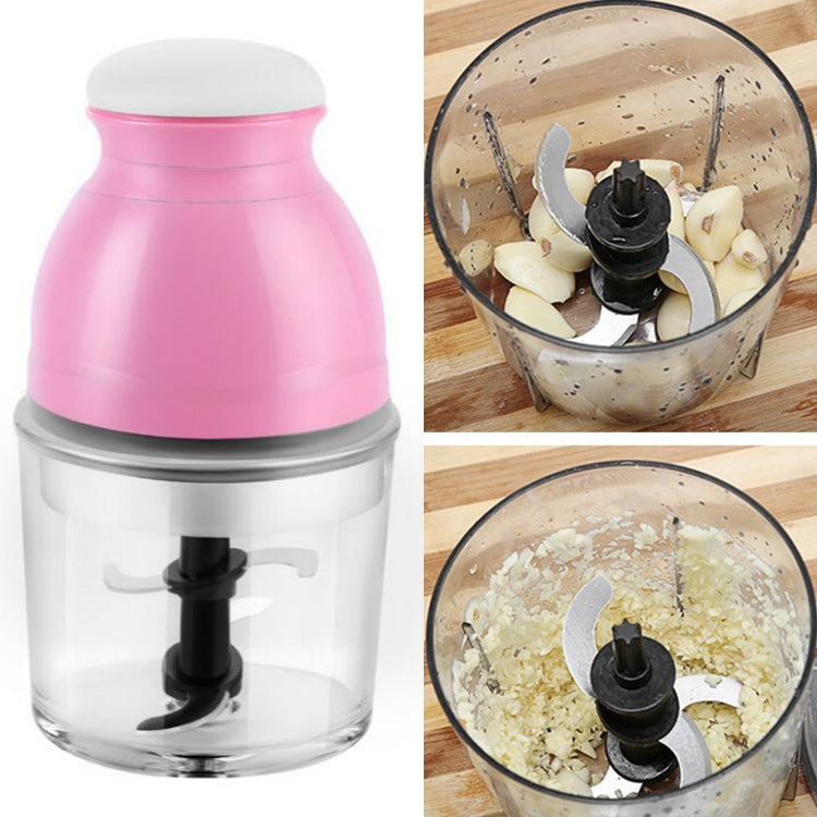 Tasse Mélangeuse Portable, Mixeur Électrique pour Lait de Soja, Robot Culinaire Multifonction, Hachoir à Viande Domestique, Tasse en Plastique, Tasse en Verre