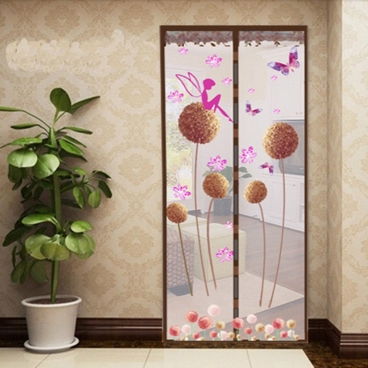 Moustiquaire de porte magnétique souple pour l'été, 90 x 210 cm, 100 x 210 cm