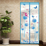 Moustiquaire de porte magnétique souple pour l'été, 90 x 210 cm, 100 x 210 cm