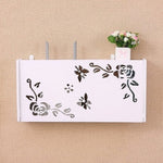 Boîte de rangement pour routeur, décodeur, décoration de meuble TV de salon, boîte de jonction, 40,5x20,5x9,5cm, 52x25x9,5cm