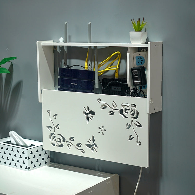 Boîte de rangement pour routeur, décodeur, décoration de meuble TV de salon, boîte de jonction, 40,5x20,5x9,5cm, 52x25x9,5cm