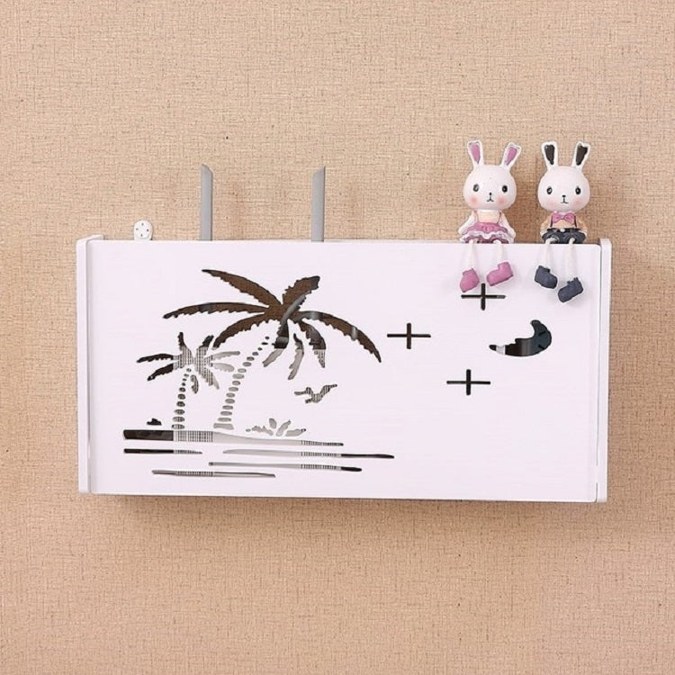 Boîte de rangement pour routeur, décodeur, décoration de meuble TV de salon, boîte de jonction, 40,5x20,5x9,5cm, 52x25x9,5cm