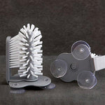 Brosse de nettoyage de tasses à ventouse pour la cuisine, brosse de nettoyage de tasses à ventouse murale
