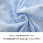 Couverture Bébé en Polaire Tricotée Double Couche pour Printemps et Automne