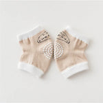Genouillères antidérapantes en coton pour bébé, protège-genoux pour ramper