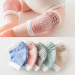 Genouillères antidérapantes en coton pour bébé, protège-genoux pour ramper