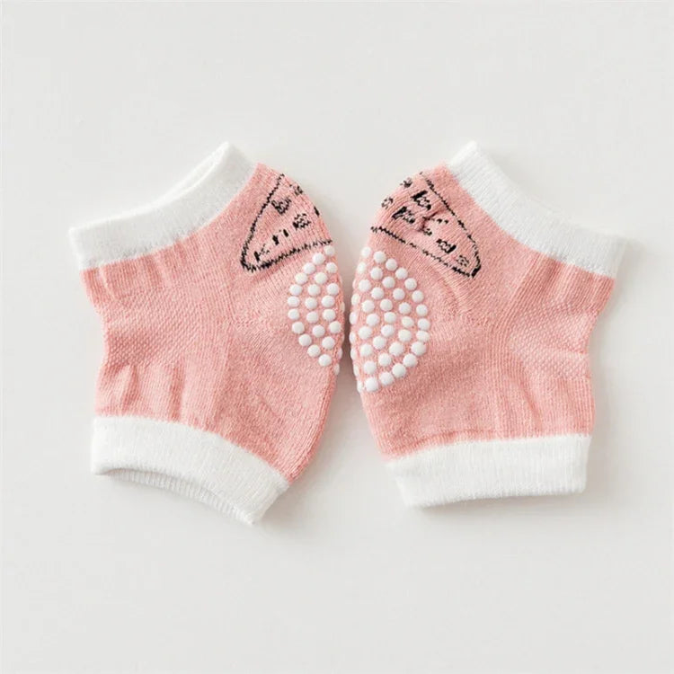 Genouillères antidérapantes en coton pour bébé, protège-genoux pour ramper