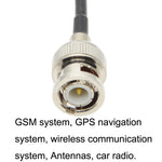 Câble adaptateur coaxial RG58 BNC femelle vers BNC mâle, BNC femelle vers BNC mâle 0,5m, BNC femelle vers BNC mâle 1m, BNC femelle vers BNC mâle 1,5m, BNC femelle vers BNC mâle 3m, BNC femelle vers BNC mâle 5m, BNC femelle vers BNC mâle 10m