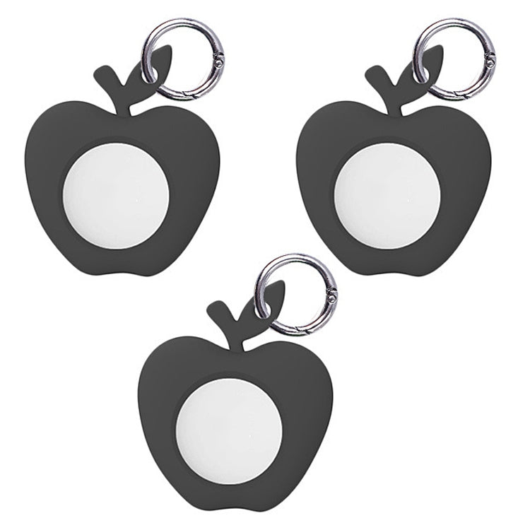 3 coques en silicone pour AirTag 2e génération / AirTag 1re génération, avec suivi et fonction anti-perte, version Apple.