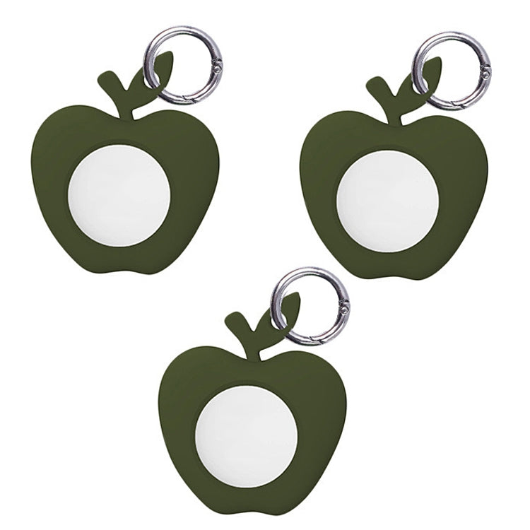 3 coques en silicone pour AirTag 2e génération / AirTag 1re génération, avec suivi et fonction anti-perte, version Apple.
