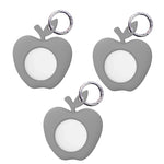 3 coques en silicone pour AirTag 2e génération / AirTag 1re génération, avec suivi et fonction anti-perte, version Apple.