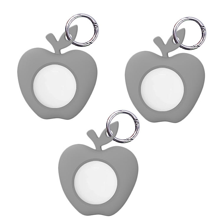 3 coques en silicone pour AirTag 2e génération / AirTag 1re génération, avec suivi et fonction anti-perte, version Apple.