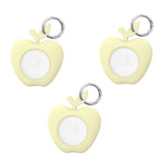 3 coques en silicone pour AirTag 2e génération / AirTag 1re génération, avec suivi et fonction anti-perte, version Apple.
