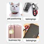 3 coques en silicone pour AirTag 2e génération / AirTag 1re génération, avec suivi et fonction anti-perte, version Apple.
