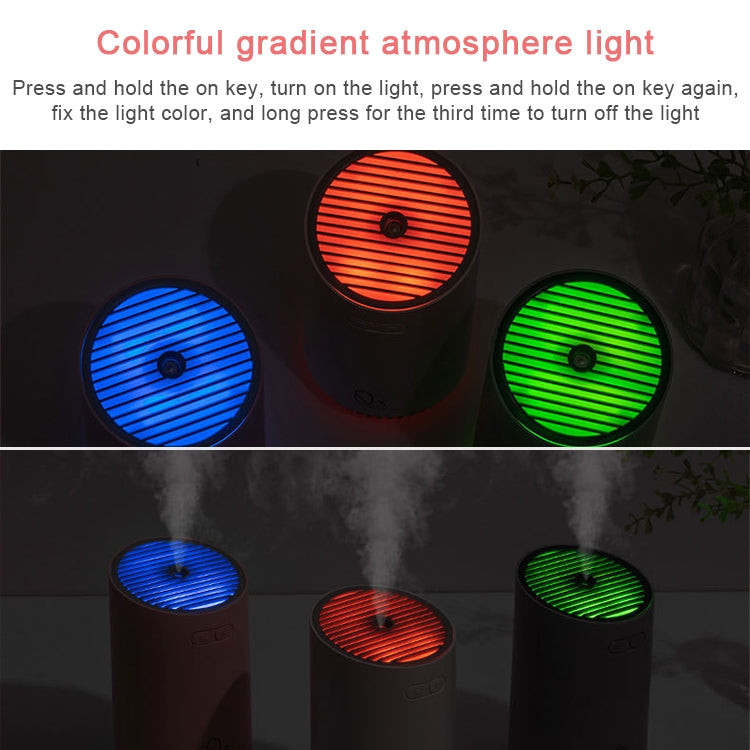 Humidificateur sans fil Q3 Mini purificateur d'air portable à chargement USB