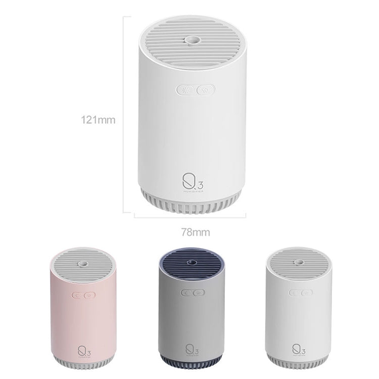 Humidificateur sans fil Q3 Mini purificateur d'air portable à chargement USB
