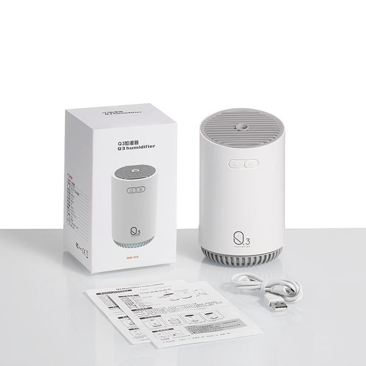 Humidificateur sans fil Q3 Mini purificateur d'air portable à chargement USB