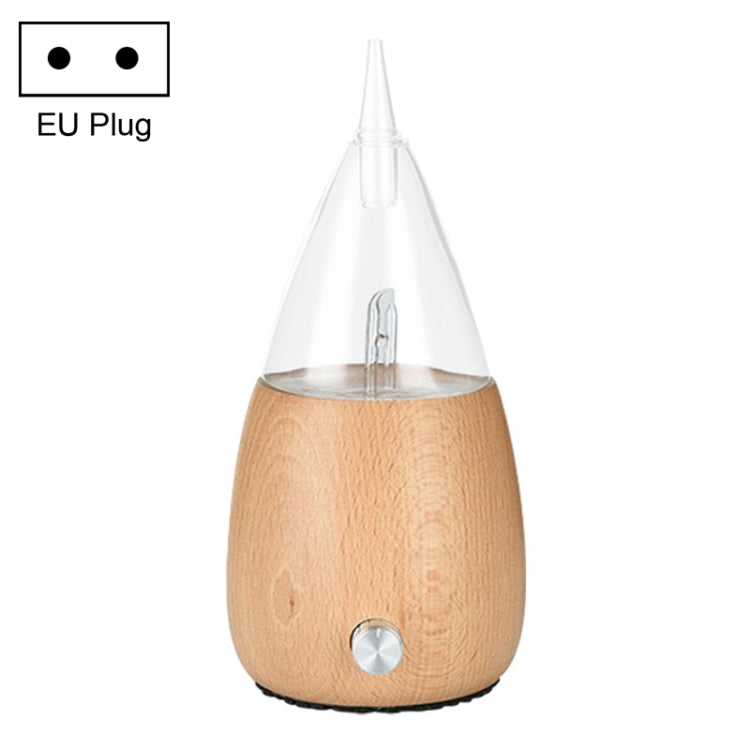 Diffuseur d'huile essentielle sans eau Spray Bois Verre Aromathérapie Humidificateur d'air, Prise AU, Prise UK, Prise EU