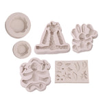 2 PCS Moules à Biscuits en Silicone en Forme d'Animal 3D pour Fondant, Forme d'Animal 3D (Lion)