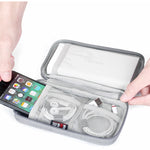 Sac de rangement pour organisateur de câble de données USB, chargeur numérique BUBM, étui de voyage pour batterie externe et écouteurs