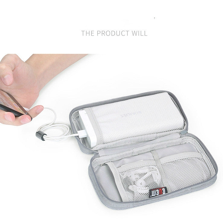 Sac de rangement pour organisateur de câble de données USB, chargeur numérique BUBM, étui de voyage pour batterie externe et écouteurs