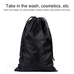 Sac de rangement de voyage portable 4 en 1 en nylon imperméable avec cordon de serrage pour vêtements, 20 cm x 30 cm, 27 cm x 34 cm, 34 cm x 39 cm, 46 cm x 57 cm
