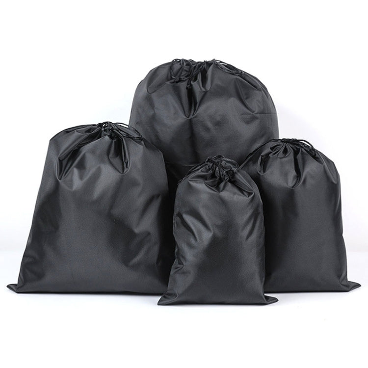 Sac de rangement de voyage portable 4 en 1 en nylon imperméable avec cordon de serrage pour vêtements, 20 cm x 30 cm, 27 cm x 34 cm, 34 cm x 39 cm, 46 cm x 57 cm