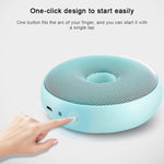 Purificateur d'air électrique portable Donut, désodorisant anionique à l'ozone pour la maison et la voiture
