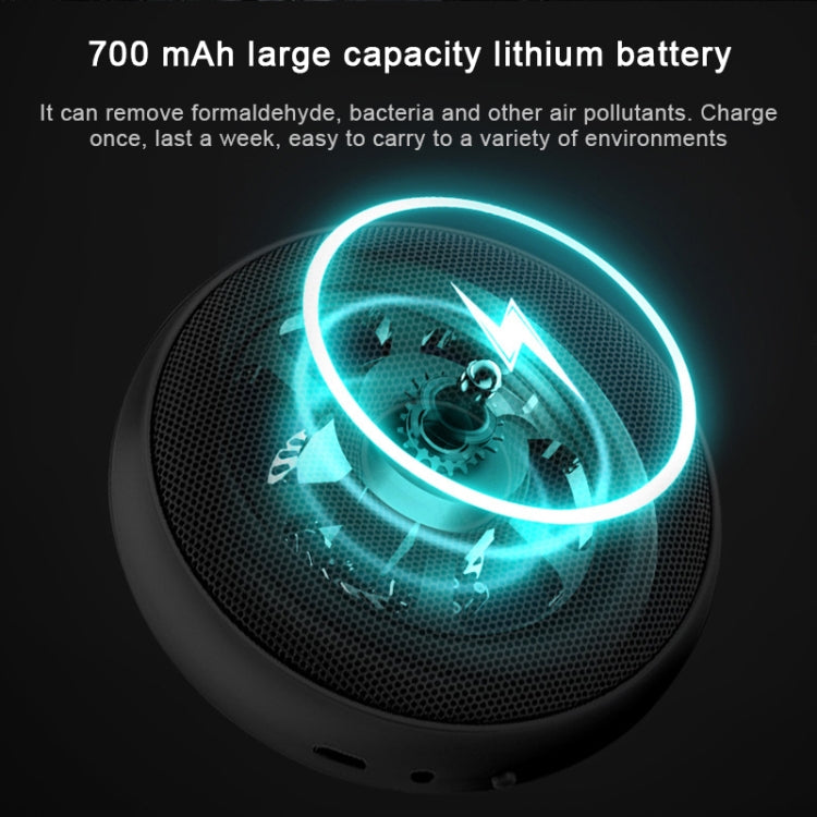 Purificateur d'air électrique portable Donut, désodorisant anionique à l'ozone pour la maison et la voiture