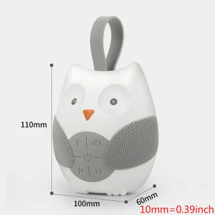 Boîte à musique hibou douce à suspendre au chevet du bébé, jouet apaisant pour le sommeil